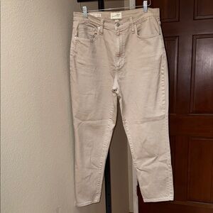 Universal Thread High Rise 90s Slim Jeans Tan Brown Women’s Size 12 R